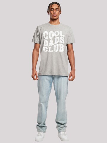 T-Shirt 'Cool Dads Club' F4NT4STIC en gris