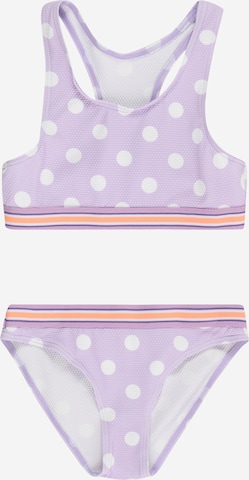 Bustier Bikini STACCATO en violet : devant