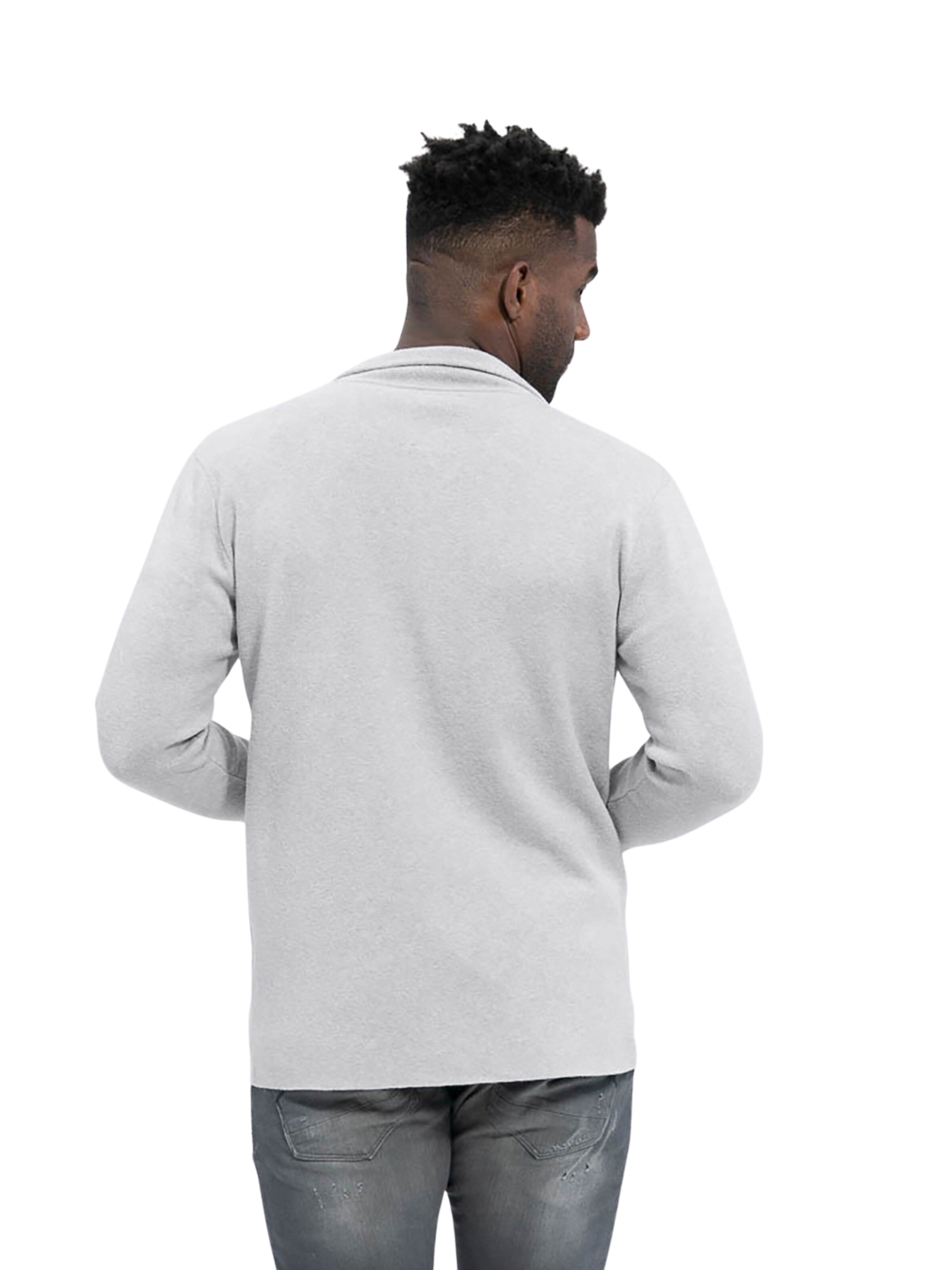 Key Largo Slim fit Colbert 'JAN' in Grijs