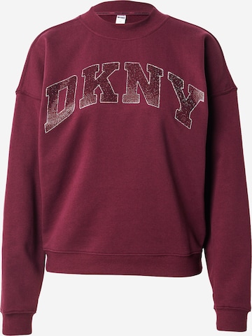 DKNY Performance Športová mikina - Červená: predná strana