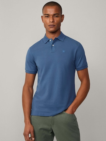 Hackett London Poloshirt in Blau: Vorderseite