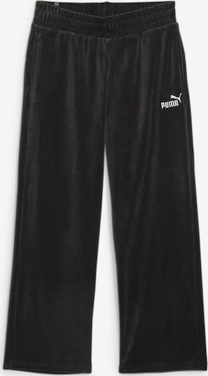 PUMA Pantalon 'ESS+ ' en noir / blanc, Vue avec produit