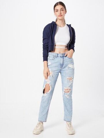 Regular Jeans 'MOM' de la American Eagle pe albastru