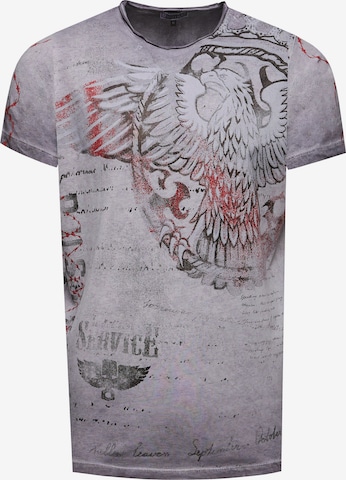 Rusty Neal T-Shirt in Grau: Vorderseite