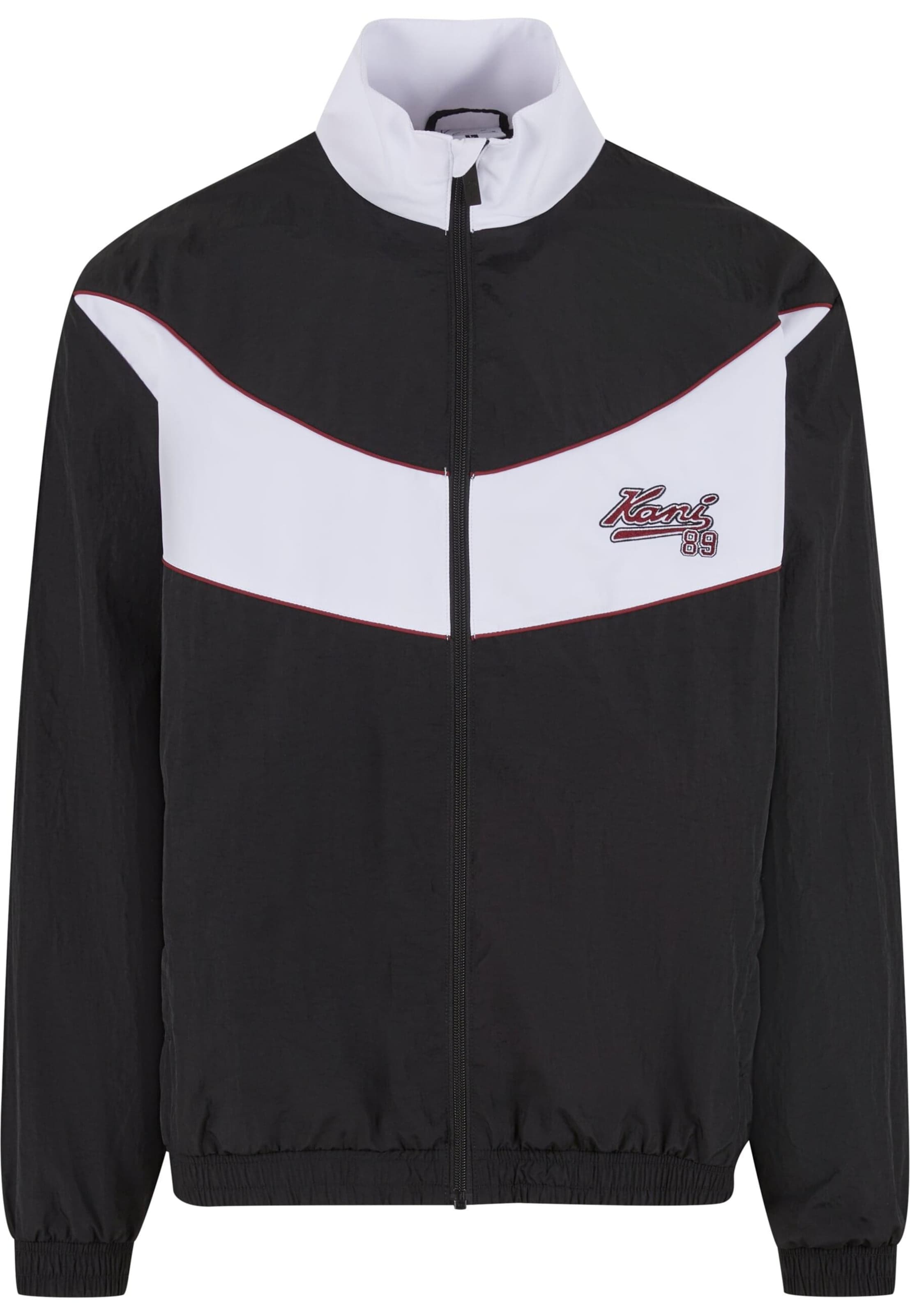 Karl Kani Übergangsjacke in Schwarz: Vorderseite