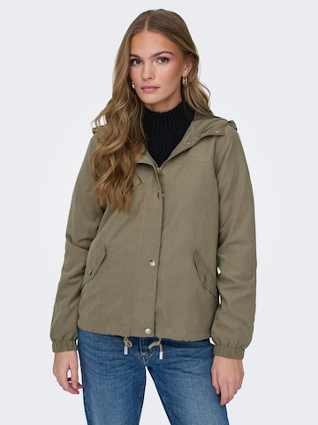 JDY Between-Season Jacket 'New Hazel' in Green: front