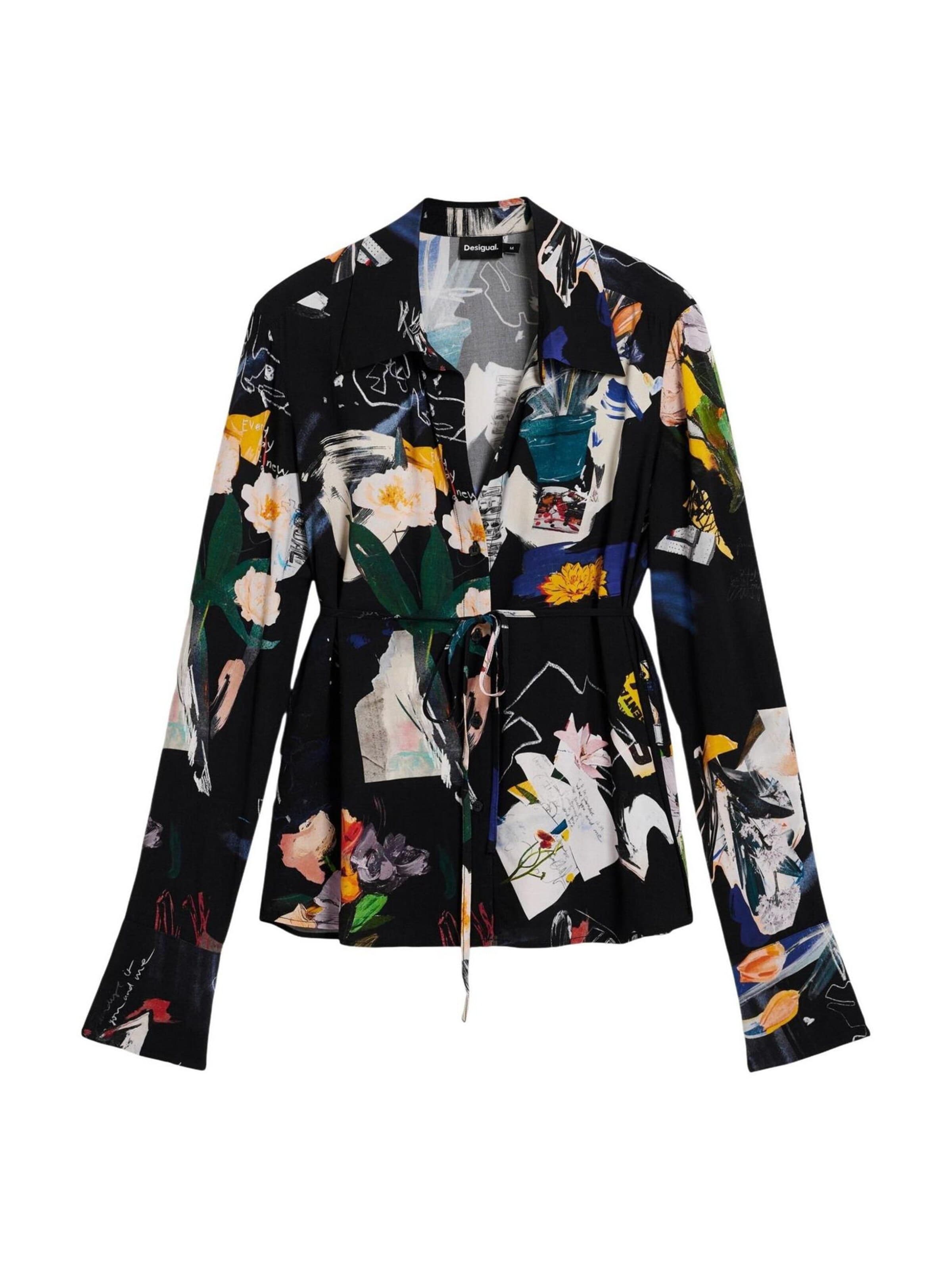 Desigual Blouse 'CAM FEREO 26SWCW23' in Black: front