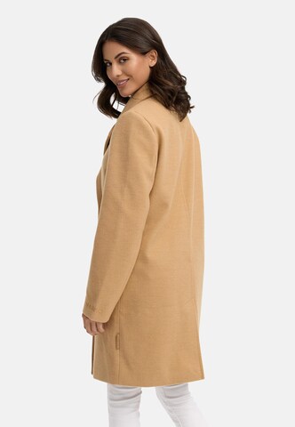 NAVAHOO Between-seasons coat 'Frostjuwel 14' in Beige