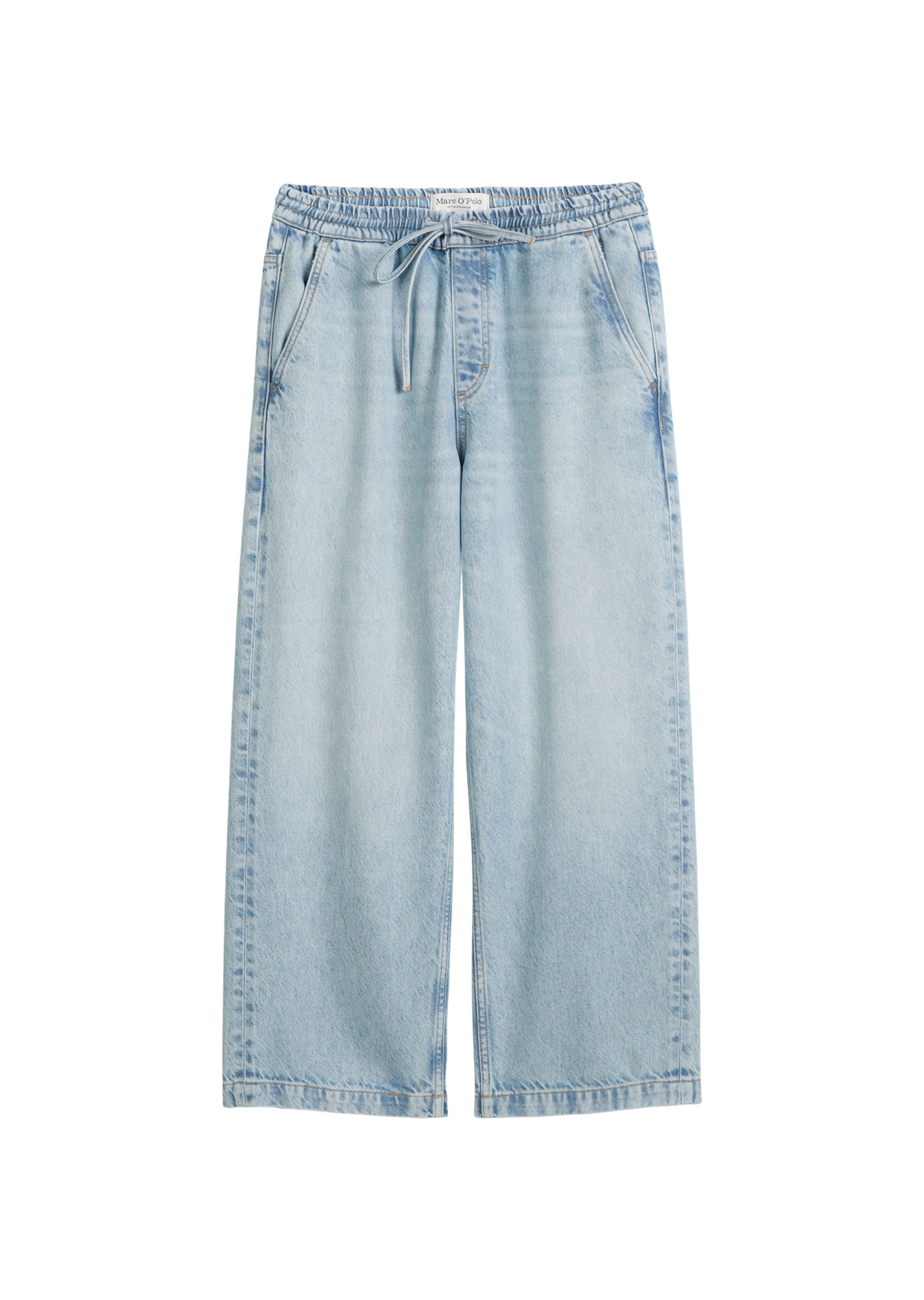 Marc O'Polo Loosefit Hose in Blau: Vorderseite