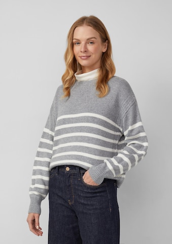 s.Oliver Pullover in Grau: Vorderseite