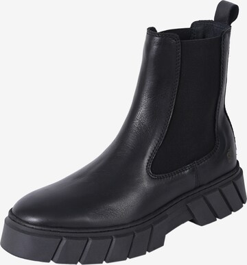 Apple of Eden Chelsea Boots 'Dot' in Black: front