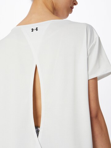 UNDER ARMOUR - Camiseta funcional en blanco