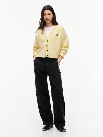 Tommy Jeans - Cárdigan en amarillo