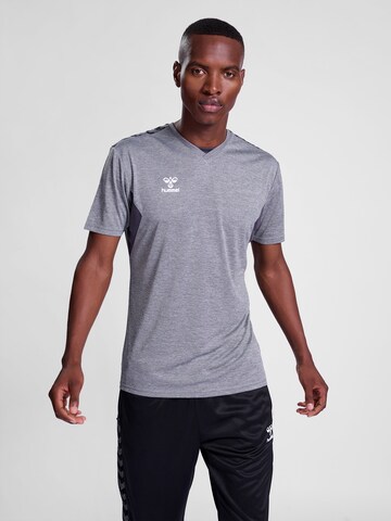 Hummel Performance Shirt 'AUTHENTIC' in Grey: front