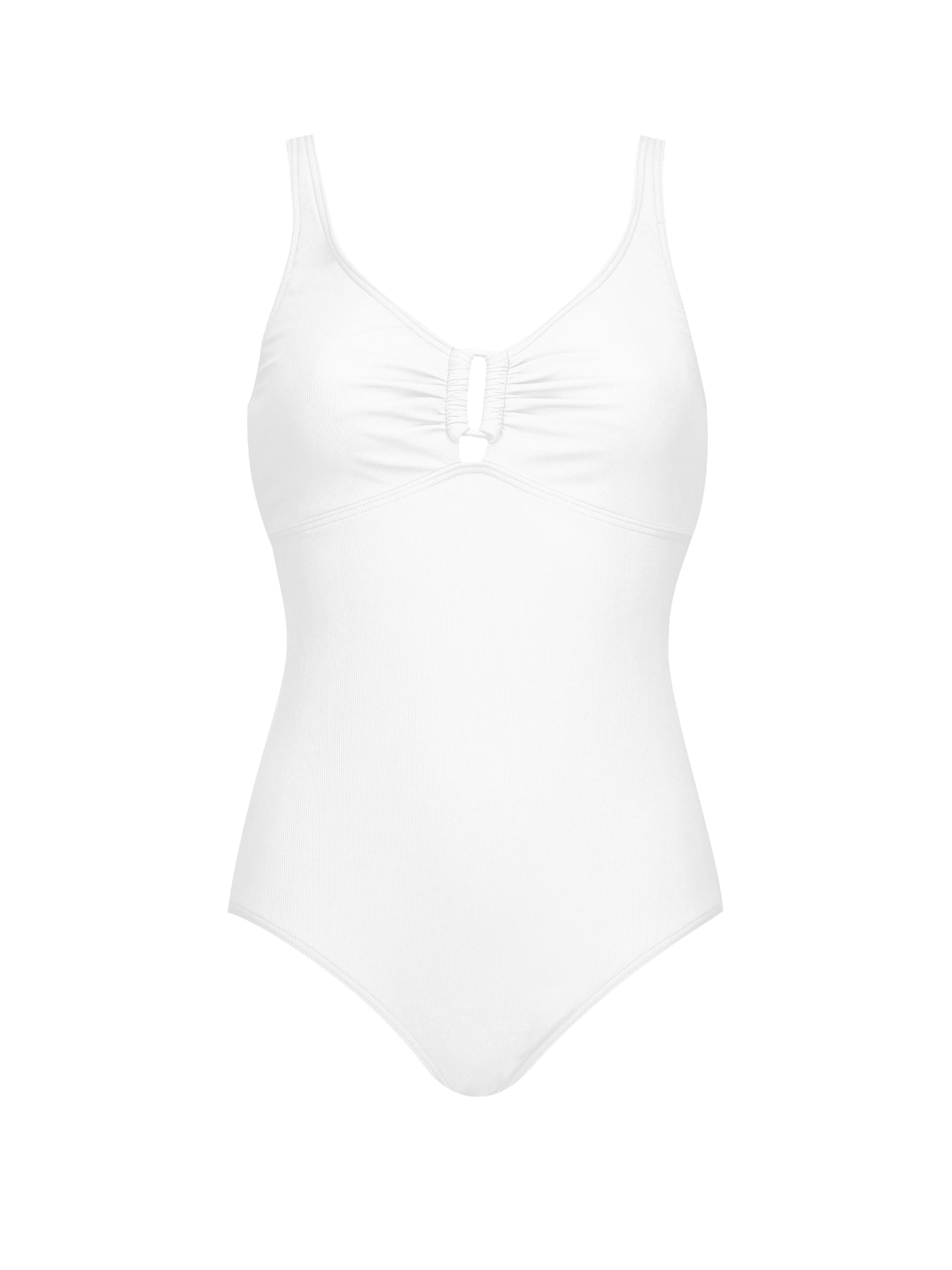 Triangle Maillot de bain VIVID en blanc : devant