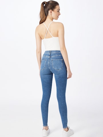 River Island Skinny Jeans 'KENNEDY' in Blau