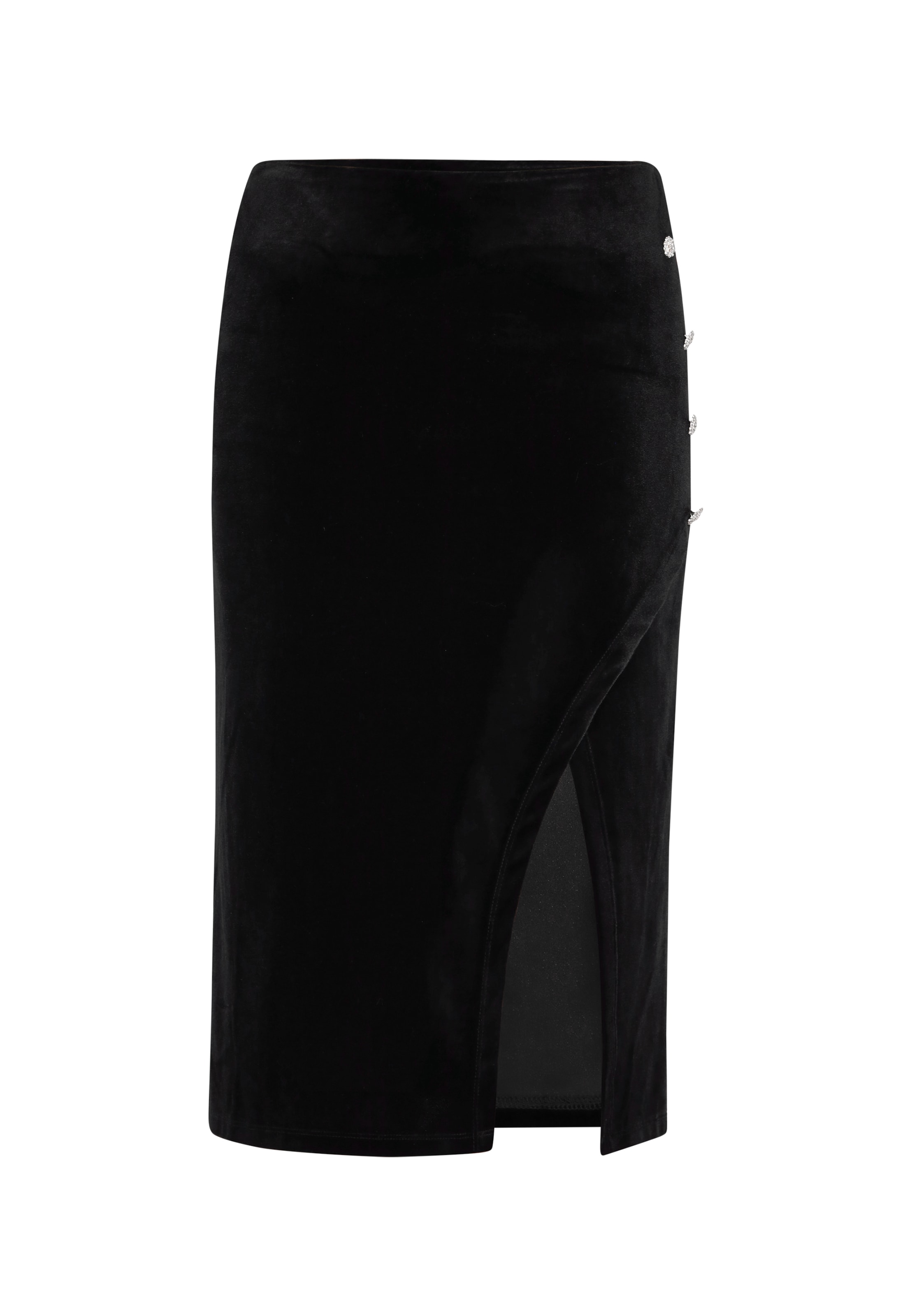 Jupe faina en noir : devant