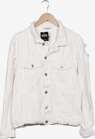 ZARA Jacke L in Weiß: Vorderseite
