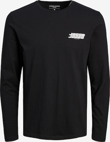 JACK & JONES - Camiseta en negro: frente