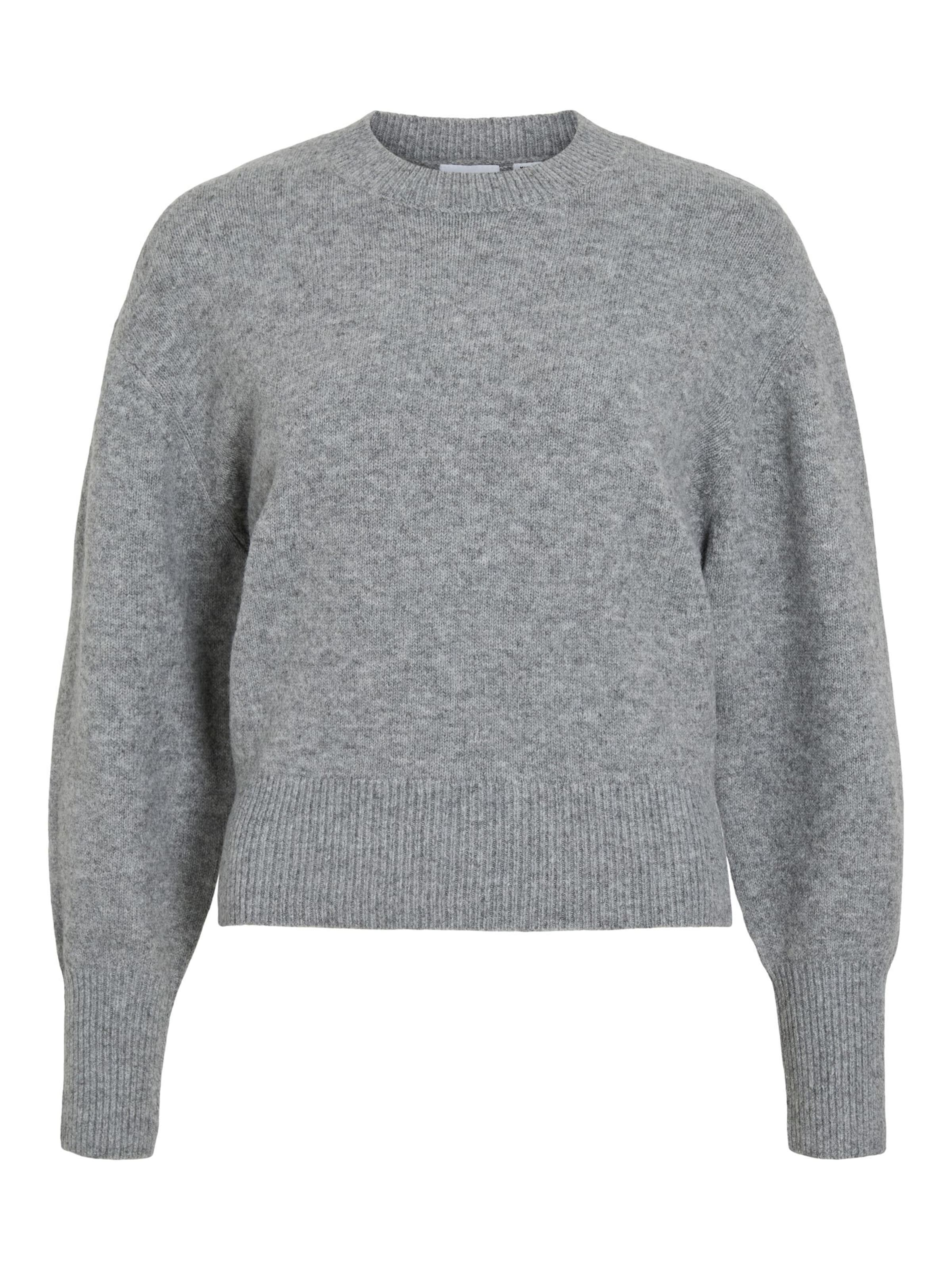 Pull-over Noisy may en gris : devant