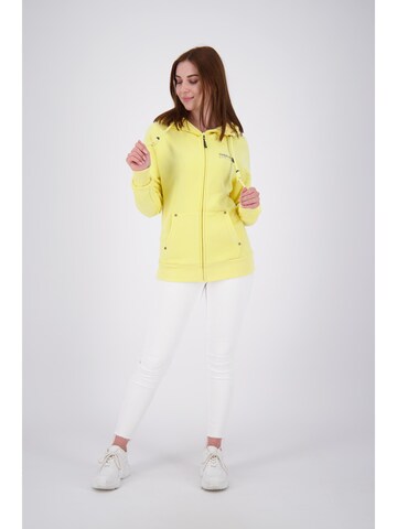 deproc Fleece Jacket 'LAC DANA WMN' in Yellow