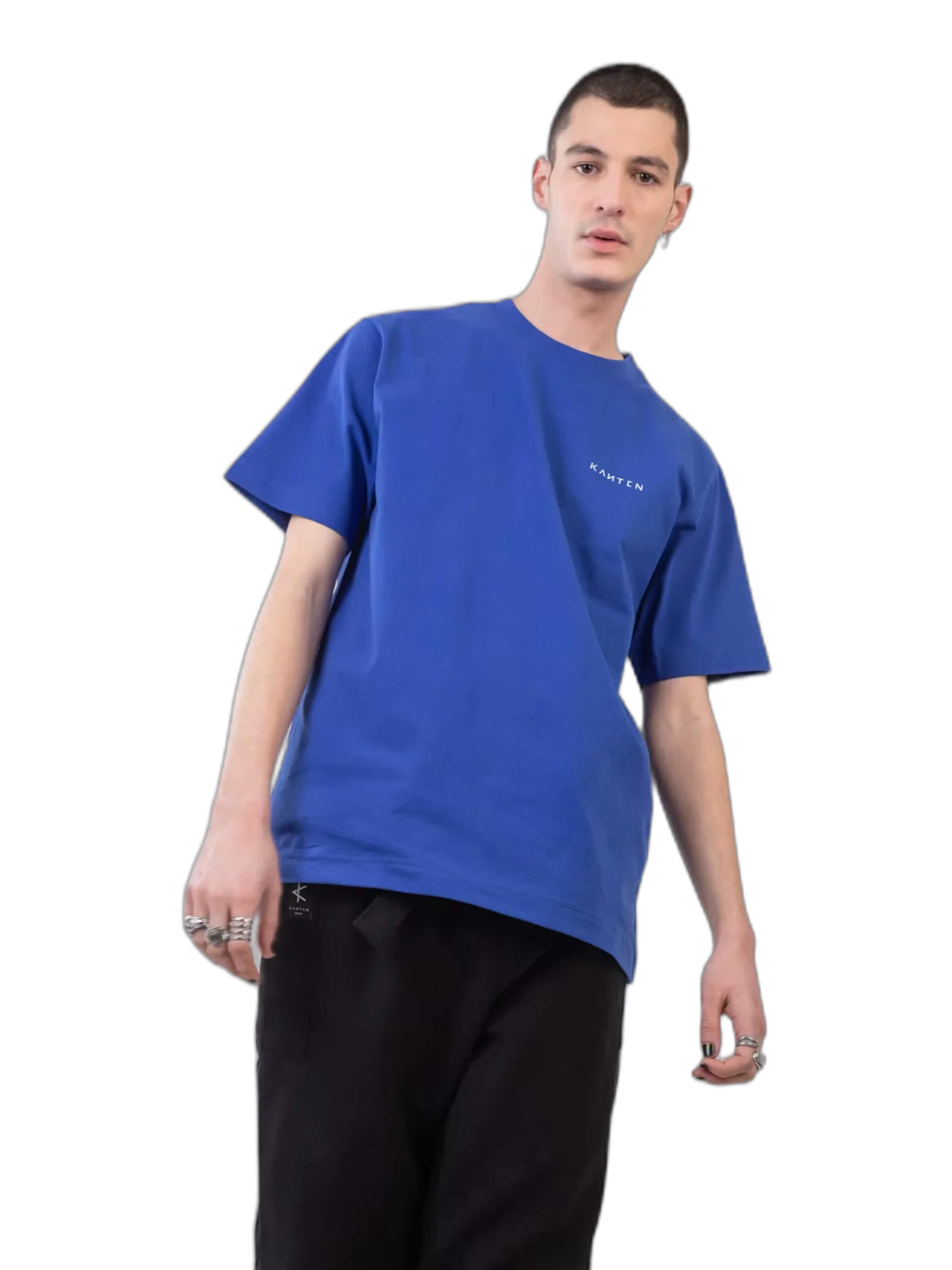 Kanten Shirt 'T-Shirt UltraBasic' in Blue: front