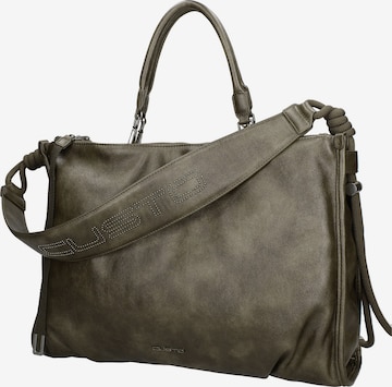 Borsa a spalla di Custo Barcelona in verde: frontale