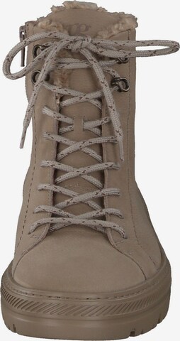 Bottines à lacets '5287' Paul Green en beige