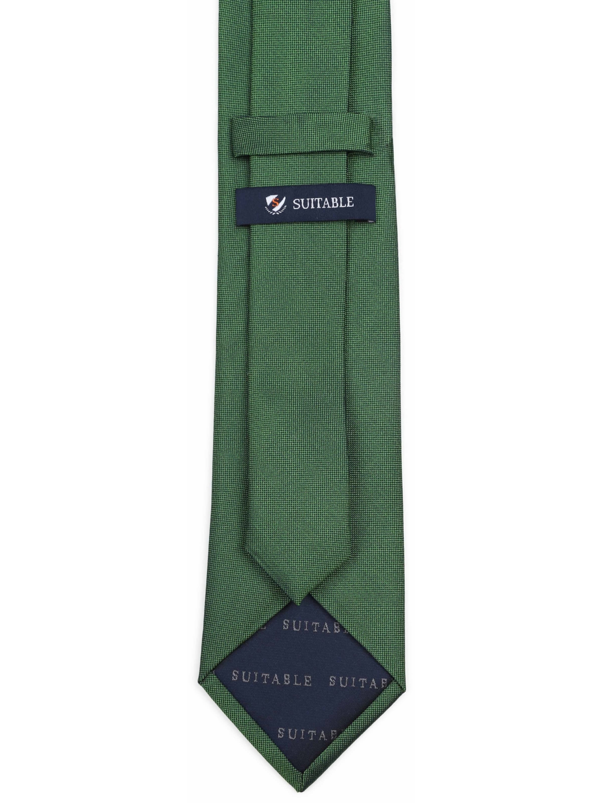 Suitable Tie in Green