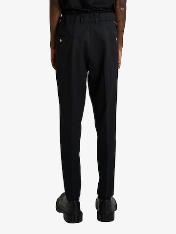 LOW BRAND Slimfit Pantalon in Blauw