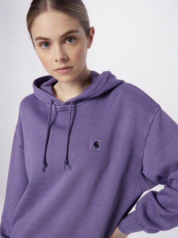 Carhartt WIP Sweatshirt 'Nelson' in Purple