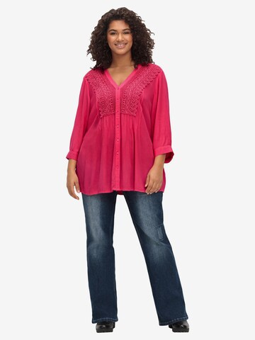 sheego by Joe Browns Bluse in Pink