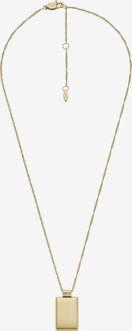 FOSSIL Necklace in Gold: front