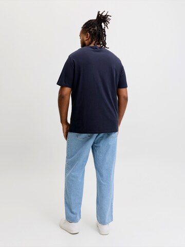 Jack & Jones Plus Tričko – modrá