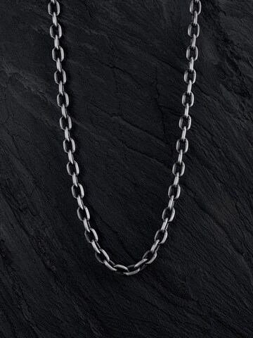 REYTEL Necklace 'ANCHOR WEAVE' in Silver: front
