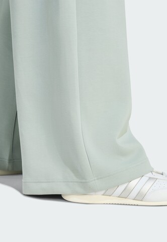 Wide Leg Pantalon de sport ADIDAS SPORTSWEAR en vert