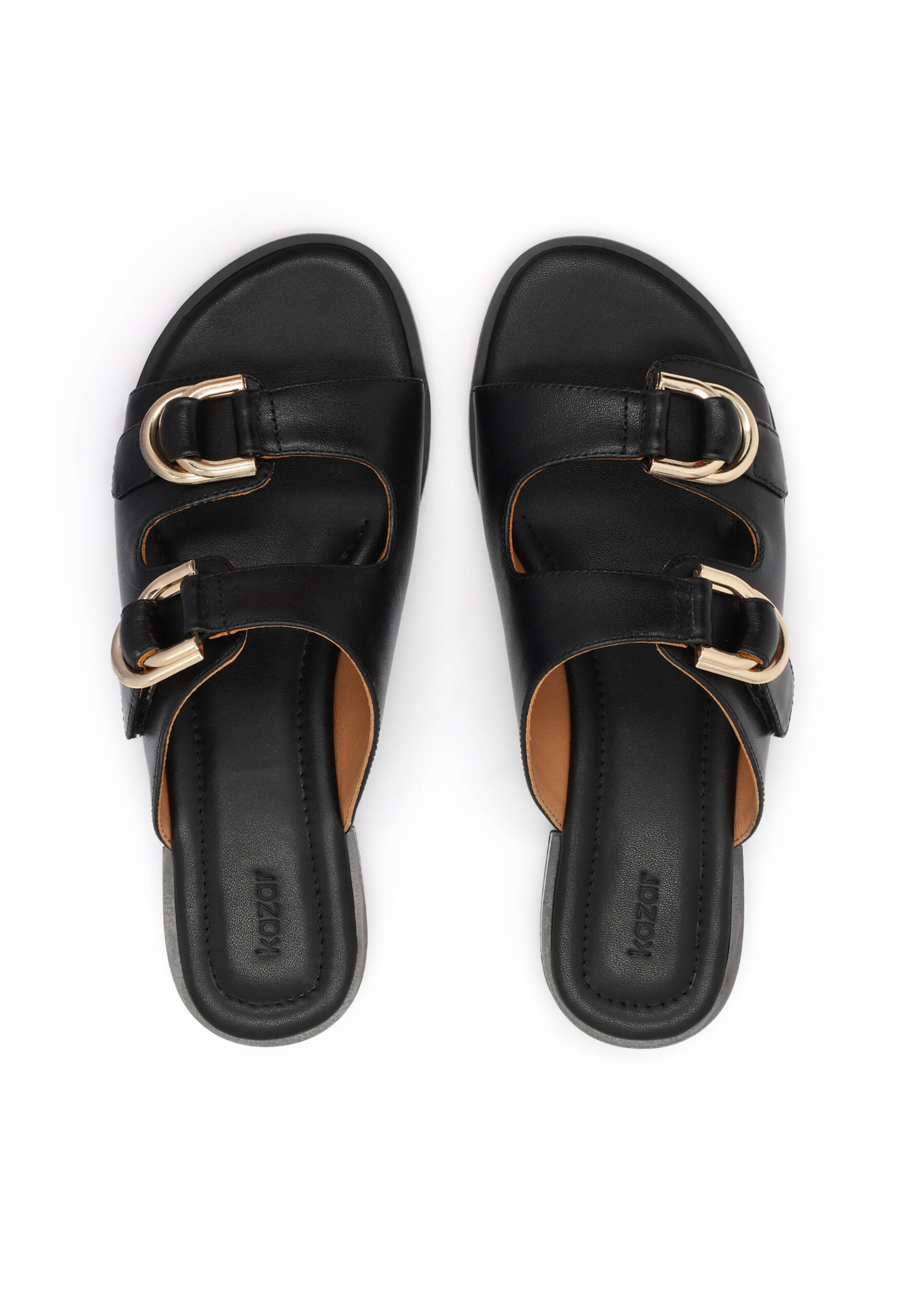 Kazar Pantolette in Schwarz