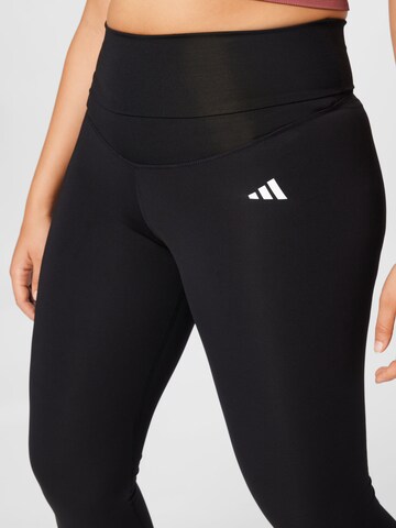 ADIDAS PERFORMANCESkinny Sportske hlače 'Essentials ' - crna boja