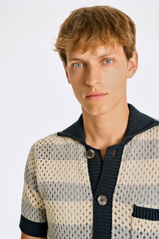 Lindbergh Knit Cardigan in Grey