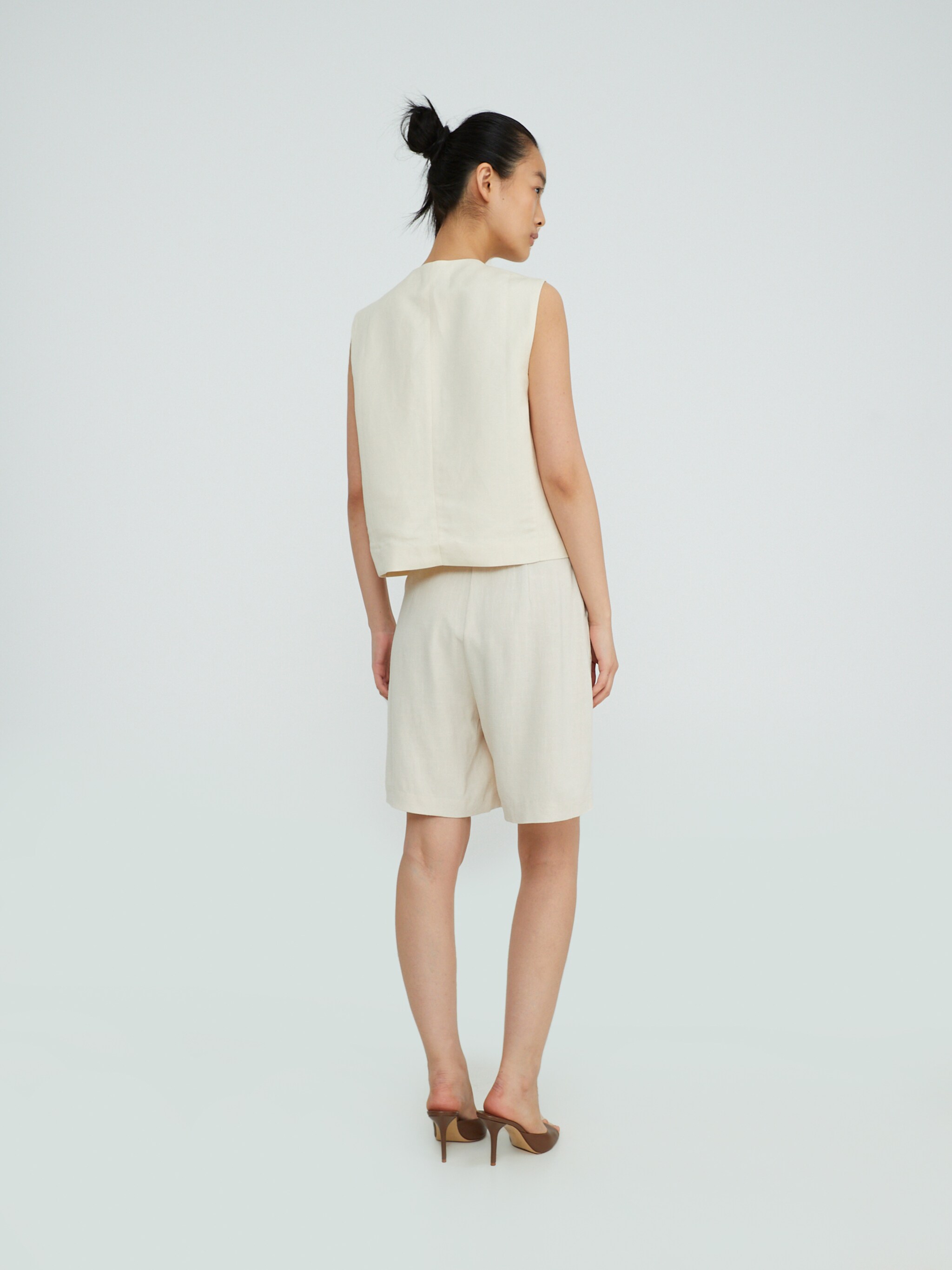 EDITED Produits Pantalon à pince 'Janna' crème