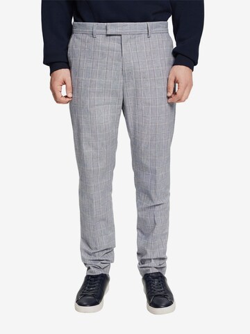 ESPRIT Slimfit Pantalon in Grijs