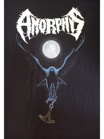 Sweat-shirt 'Amorphis Black Winter Day  Sweatshirt Sweatshirt' Amorphis en noir