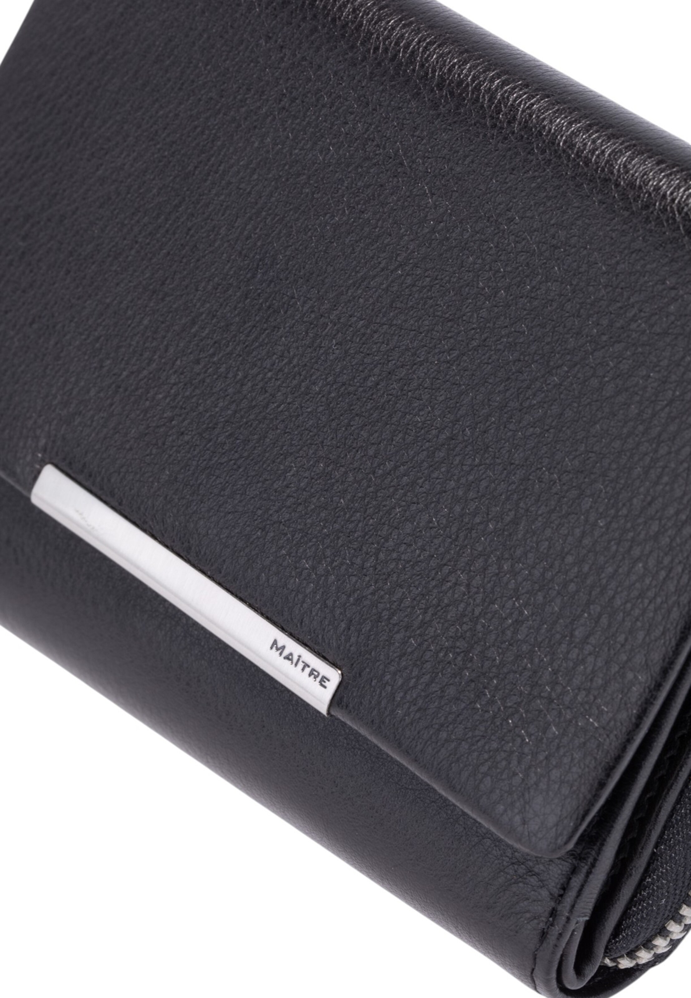 Maître Portemonnee 'Belg Dagrete' in Zwart