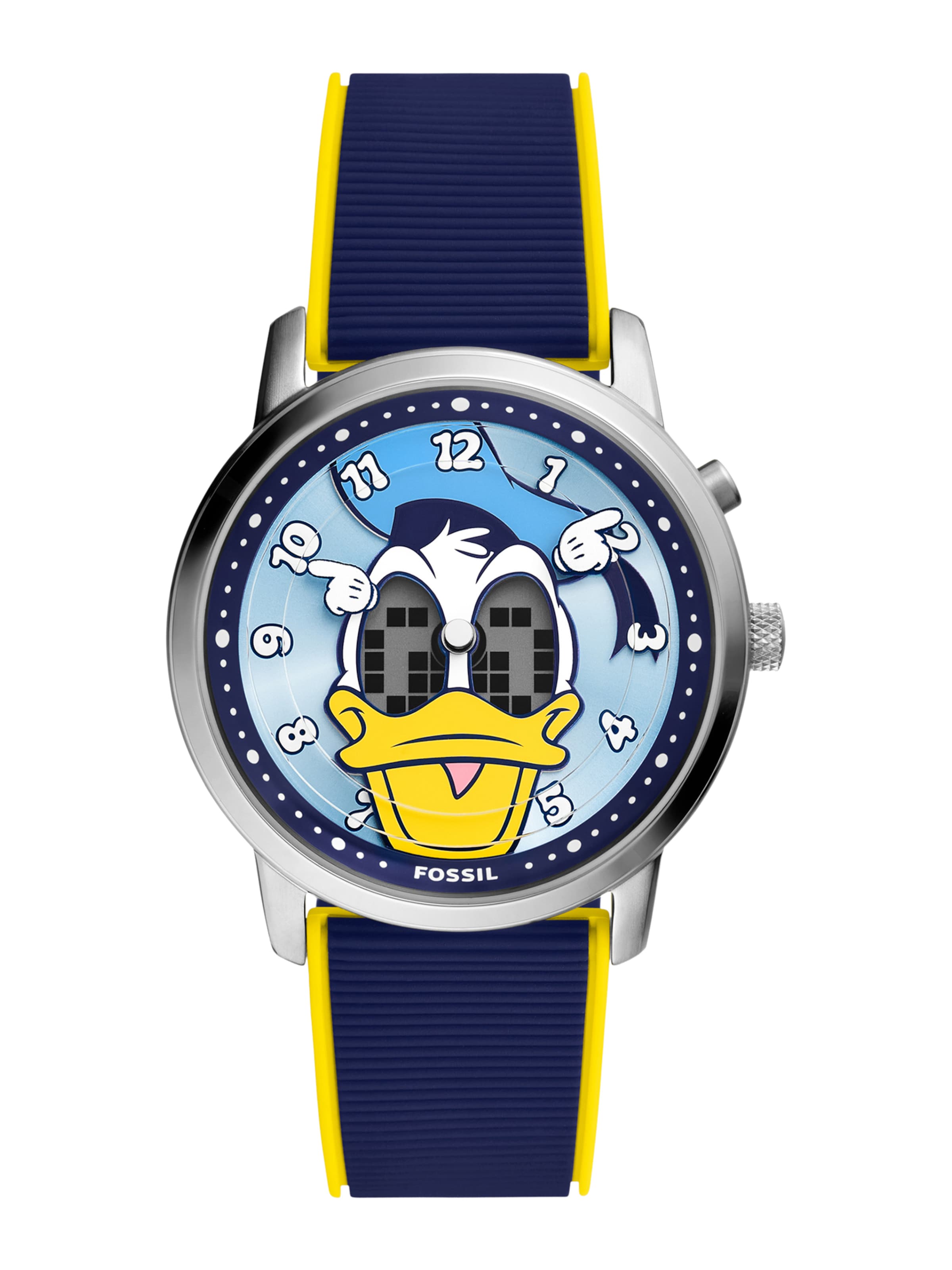 FOSSIL - Reloj analógico 'BIG TIC DONALD' en azul: frente