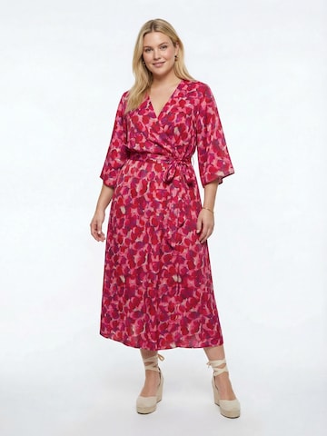 Robe 'Louisa' Guido Maria Kretschmer Curvy en rose : devant