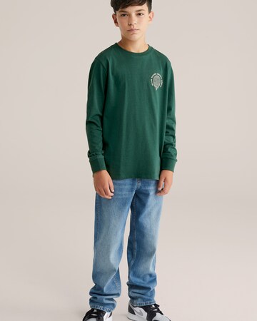 Hanorac de la WE Fashion pe verde