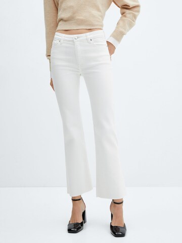 MANGO Regular Jeans 'SIENNA' i vit: framsida