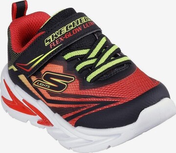 SKECHERS Sportschuh 'Skechers S Lights-flex-glow' in Rot: Vorderseite