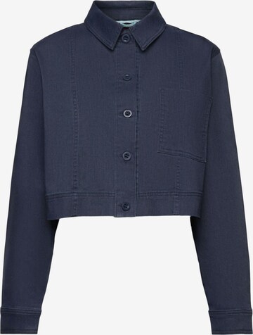 ESPRIT Knit Cardigan in Blue: front