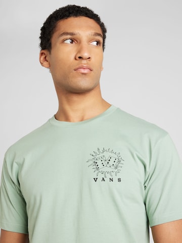 VANS - Camisa 'EXPAND VISIONS' em verde